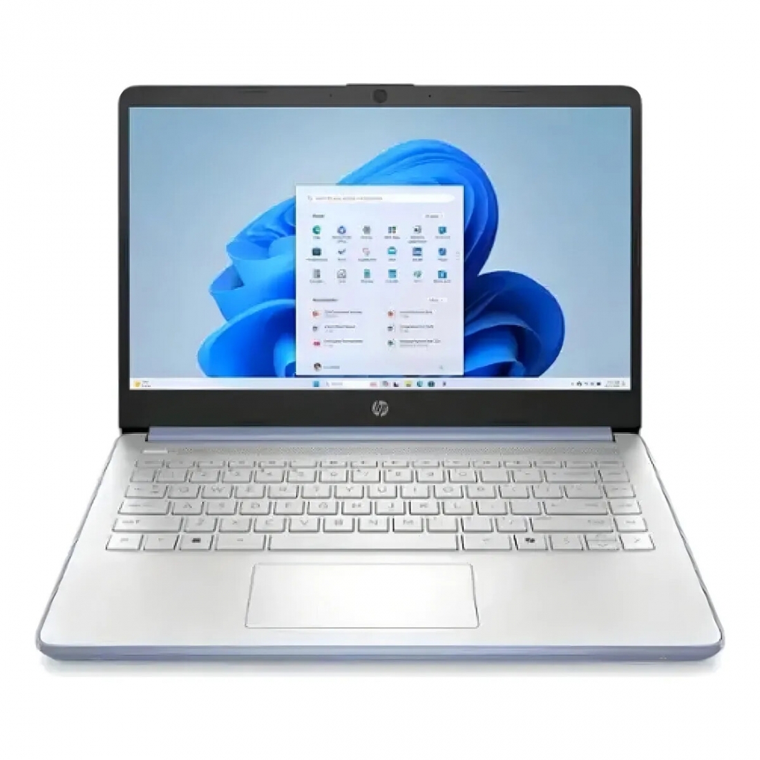 HP 14 HD LapTop - Intel N150 Processor, 4GB RAM, 128GB UFS, Sky Blue